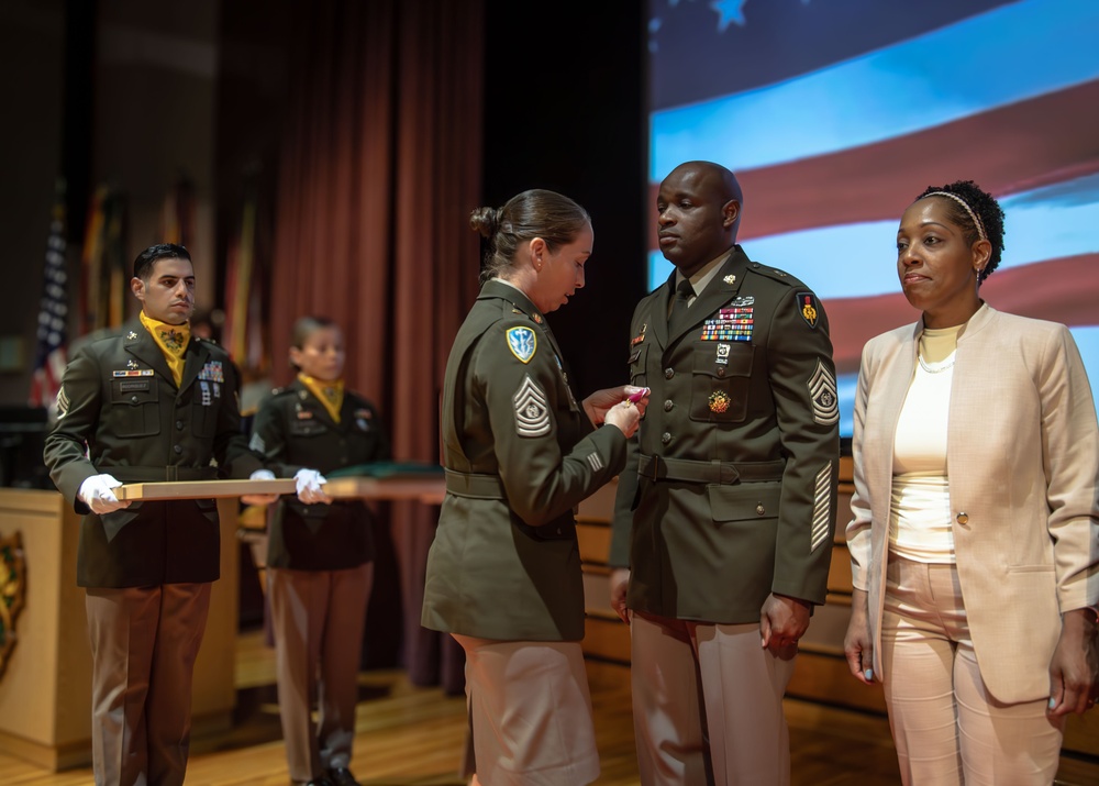 CSM Thomas Retirement Ceremony