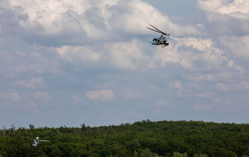 HMLA 775 conduct close air support training