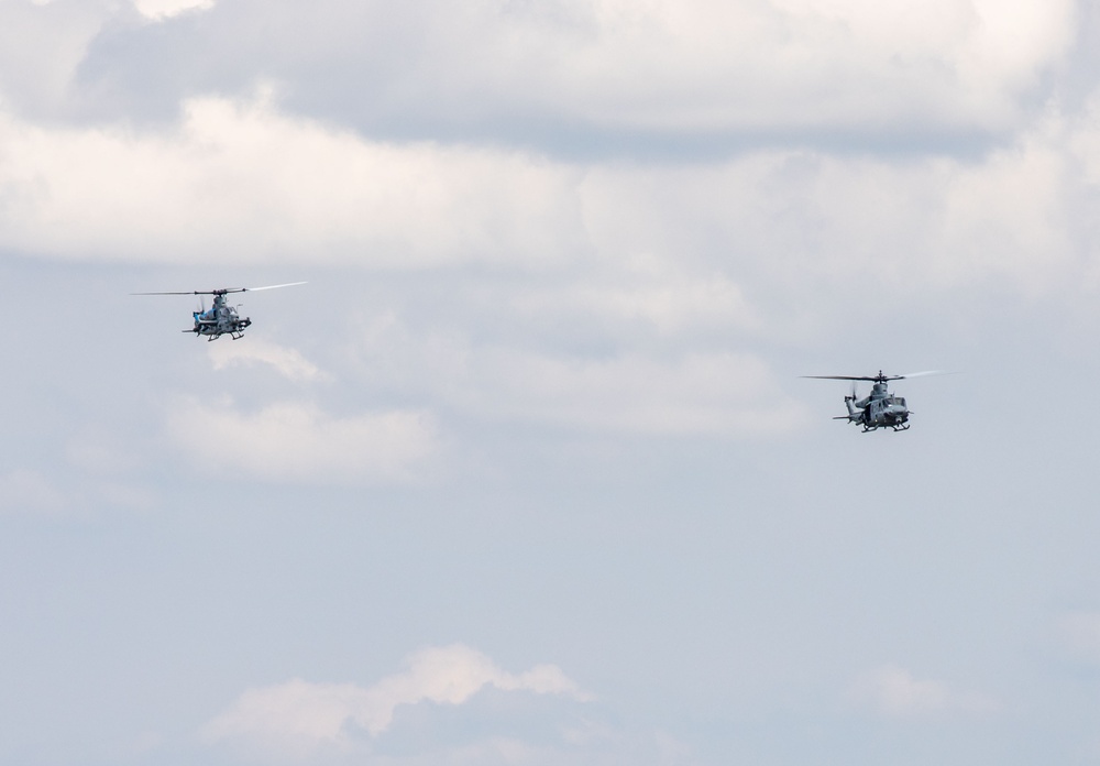 HMLA 775 conduct close air support training