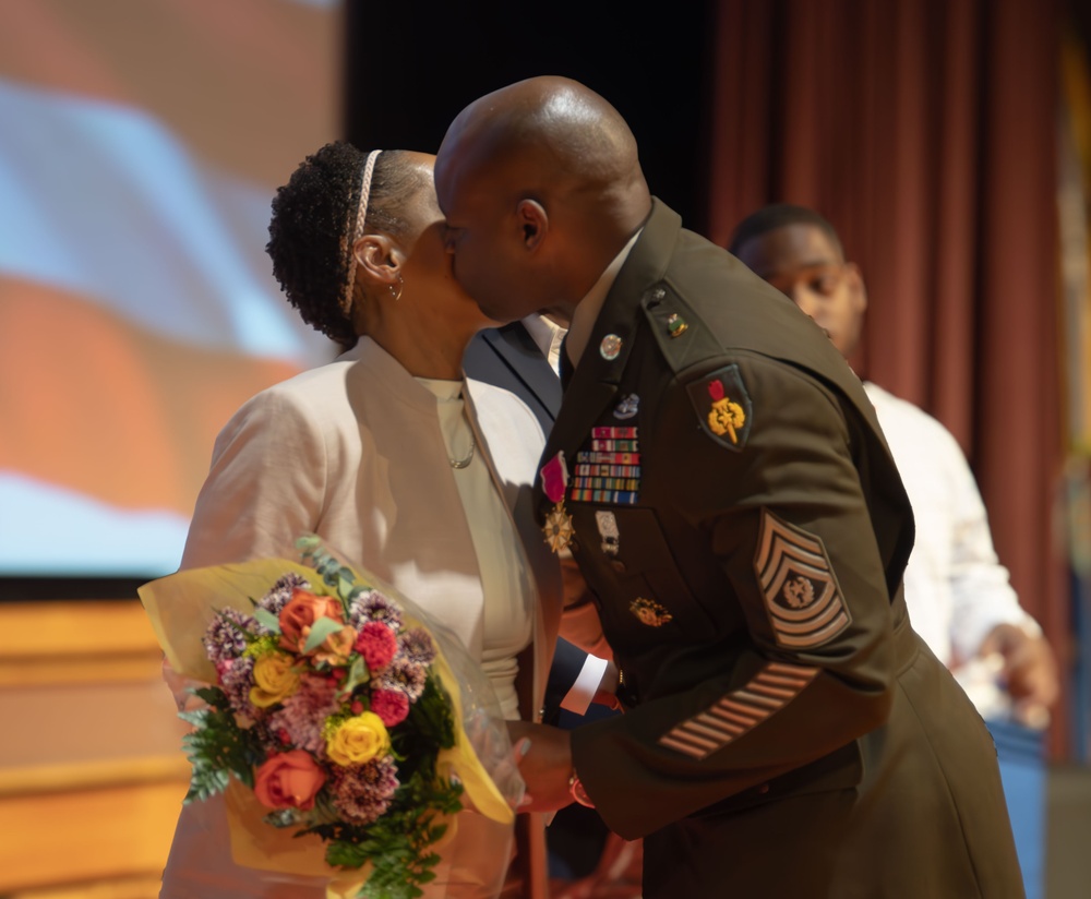 CSM Thomas Retirement Ceremony
