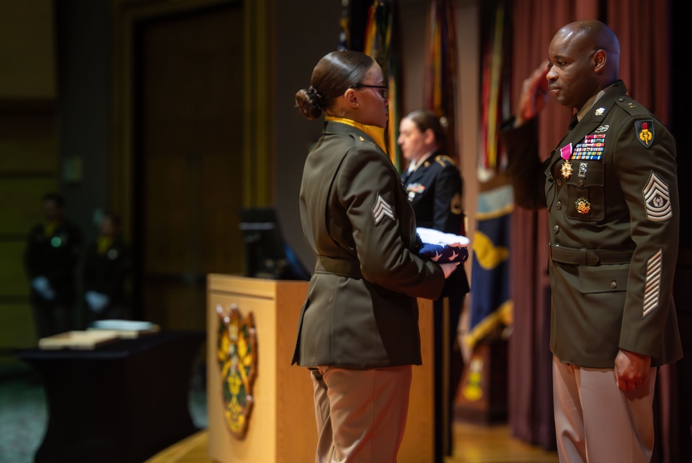 CSM Thomas Retirement Ceremony