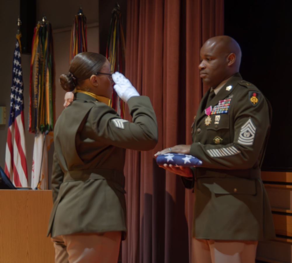 CSM Thomas Retirement Ceremony