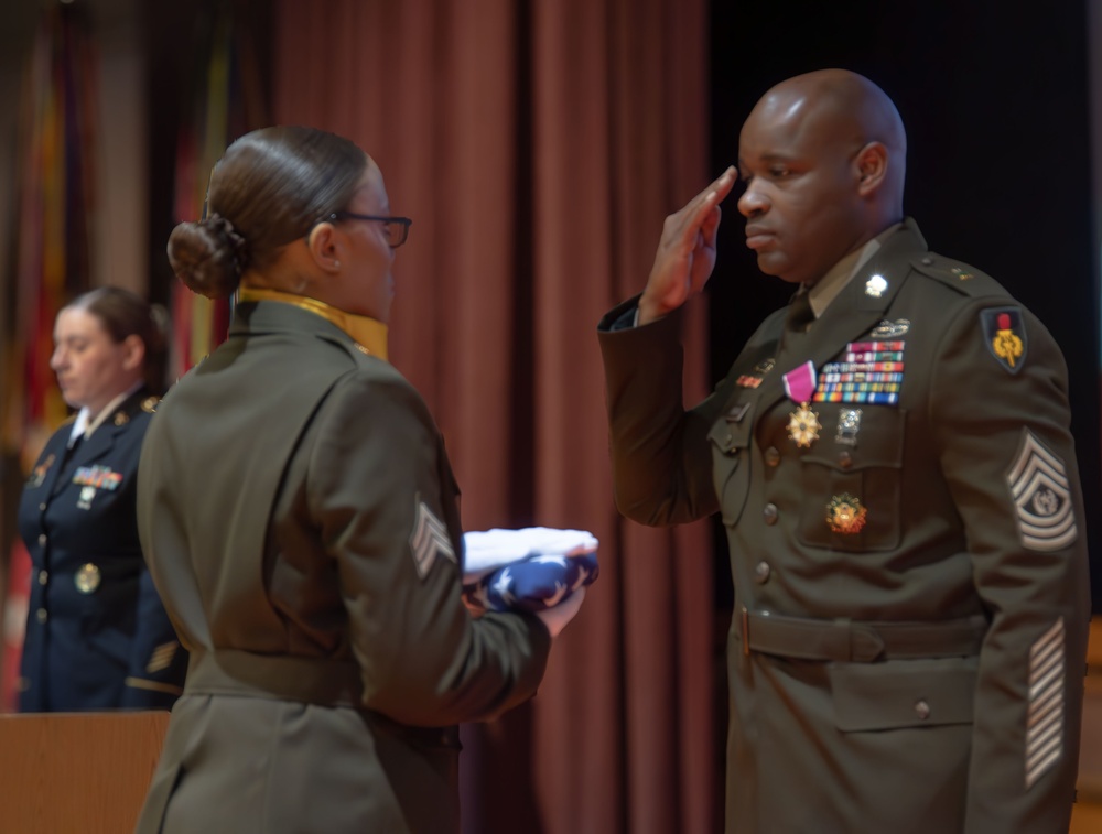 CSM Thomas Retirement Ceremony
