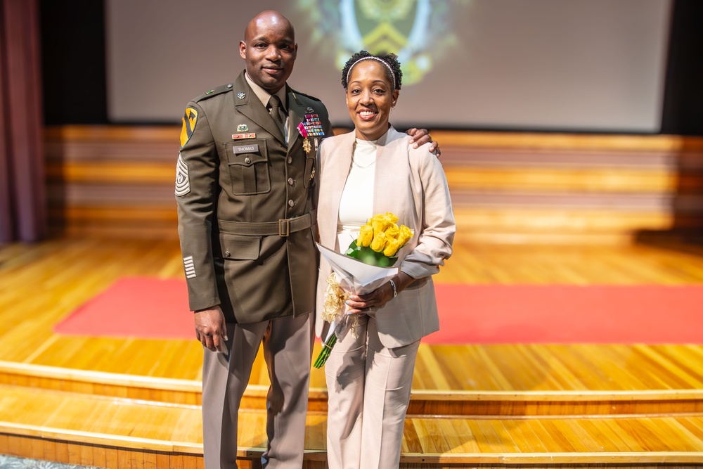 CSM Thomas Retirement Ceremony