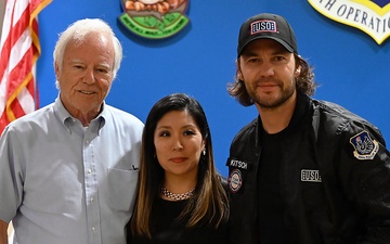Actor Taylor Kitsch Honored by Medal of Honor Society While Visiting NY Air Guard’s 106th Rescue Wing