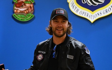 Actor Taylor Kitsch Honored by Medal of Honor Society While Visiting NY Air Guard’s 106th Rescue Wing