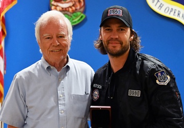 Actor Taylor Kitsch Honored by Medal of Honor Society While Visiting NY Air Guard’s 106th Rescue Wing