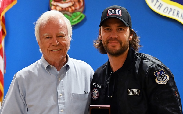 Actor Taylor Kitsch Honored by Medal of Honor Society While Visiting NY Air Guard’s 106th Rescue Wing