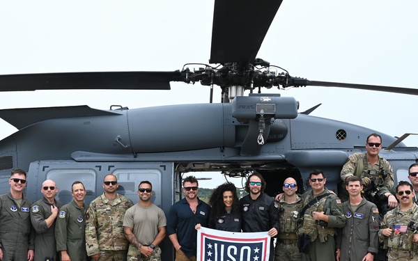 Actor Taylor Kitsch Honored by Medal of Honor Society While Visiting NY Air Guard’s 106th Rescue Wing
