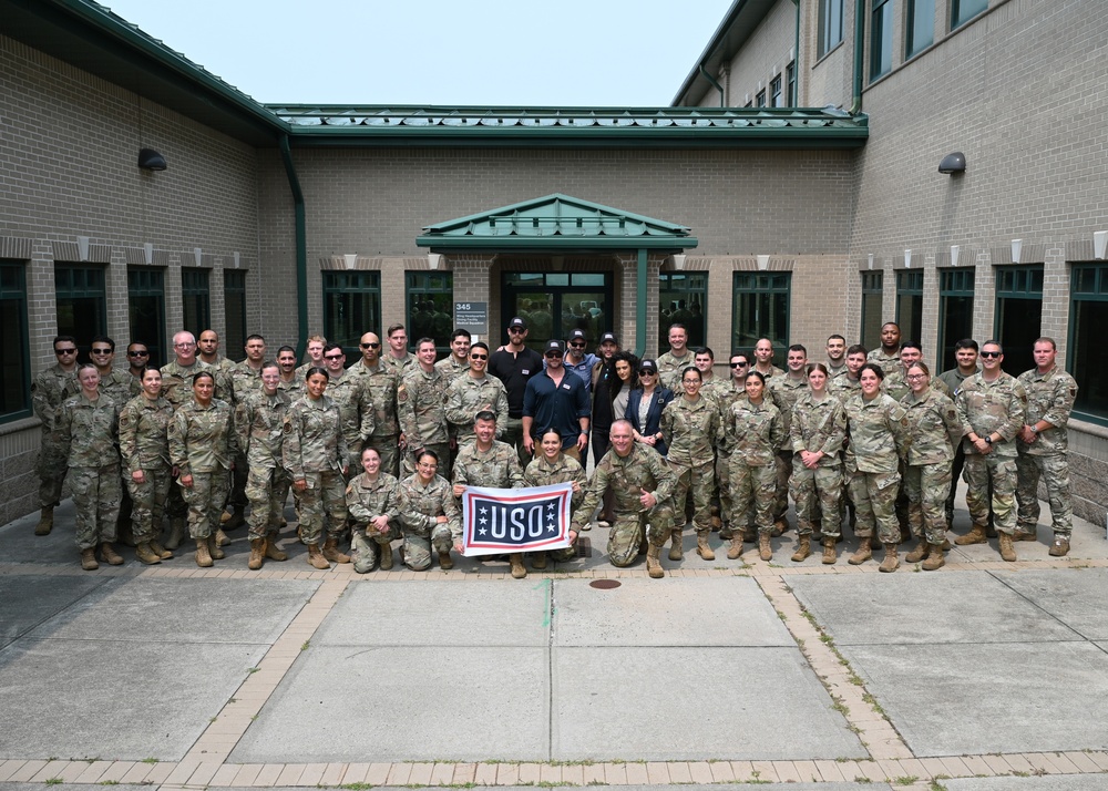 Actor Taylor Kitsch Honored by Medal of Honor Society While Visiting NY Air Guard’s 106th Rescue Wing