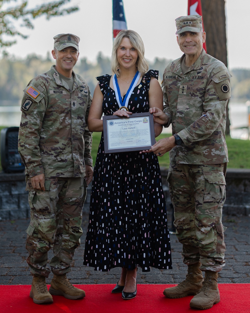 I Corps Honors 2025 Civilian Hall of Fame Inductees