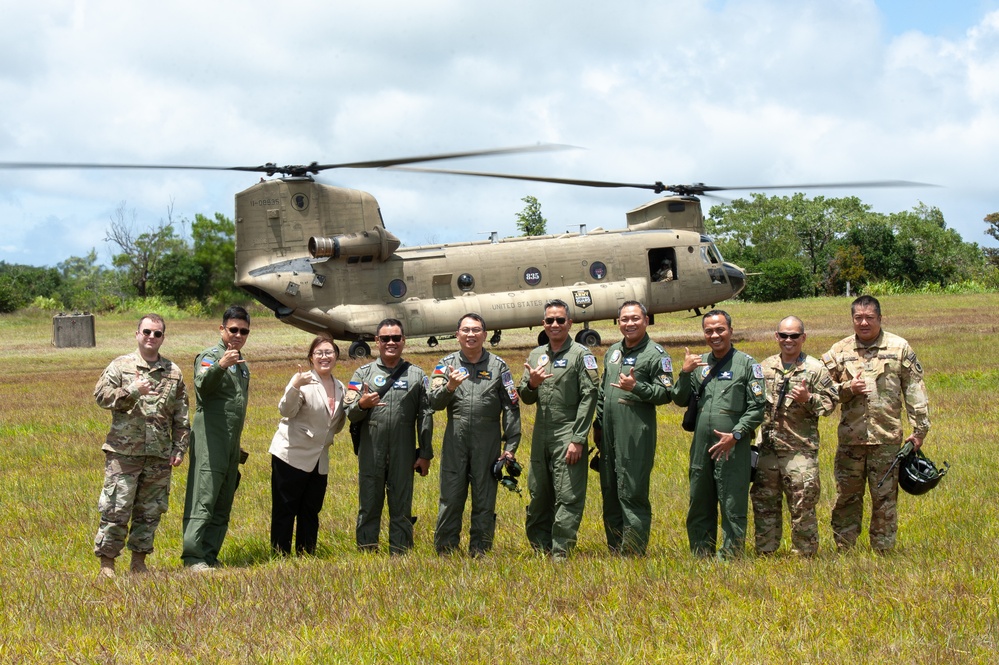 Philippine Air Force Commander Flies with Hawaii Guard, Observes Rotary-Wing Capabilities
