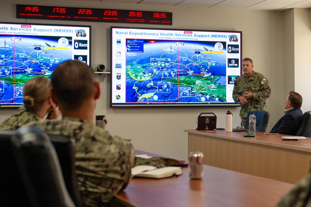 Operational medicine program advances shared with NMRTC San Diego leaders