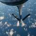 B-2 Spirit stealth bombers refuel during combat mission