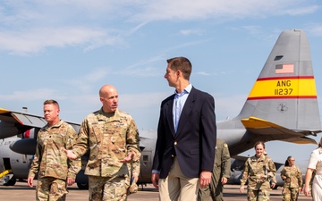 Arkansas Adjutant General and 189th AW meet with Sen. Cotton