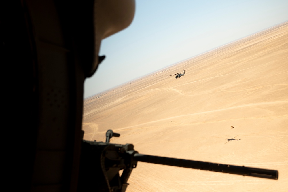 The 46th and 52nd ERQS fly for Blue Phoenix 25