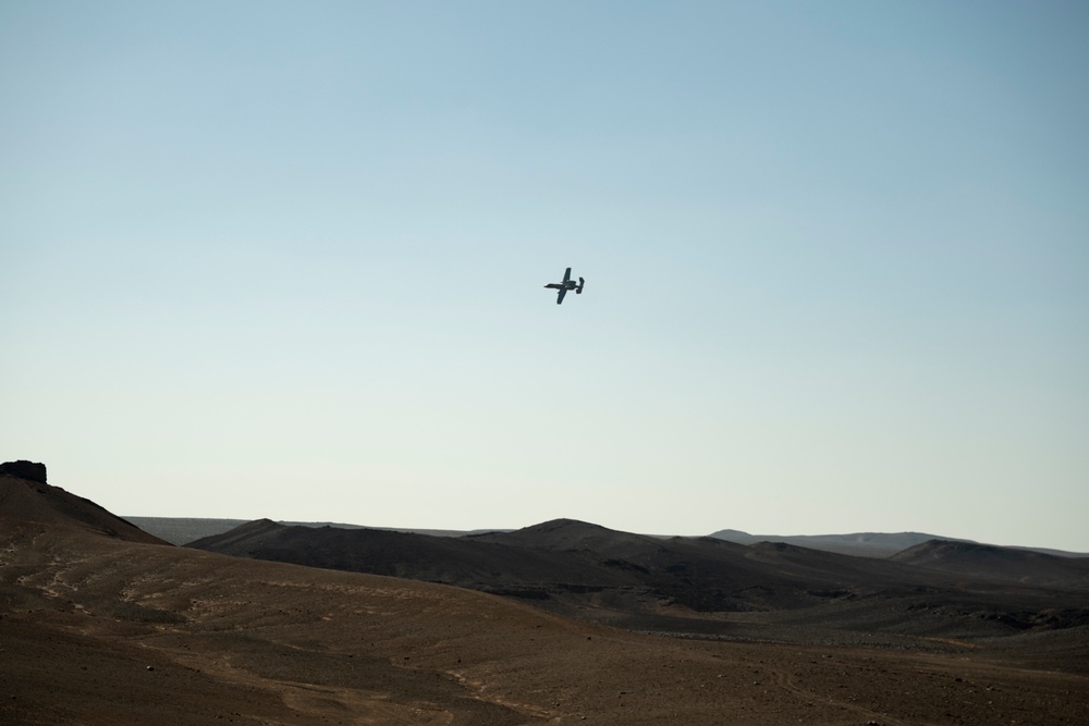 The 46th and 52nd ERQS fly for Blue Phoenix 25