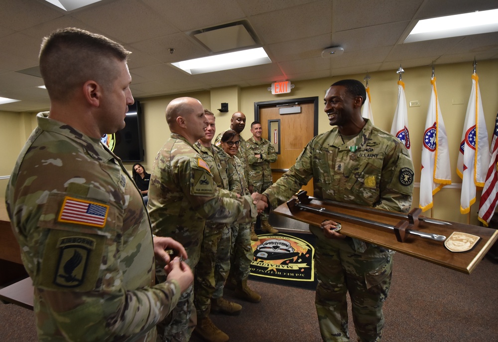 Army NCO Congratulations Gauntlet