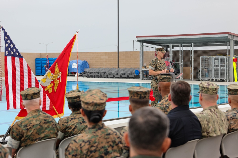 21 Area Training Tank Ribbon-Cutting Ceremony