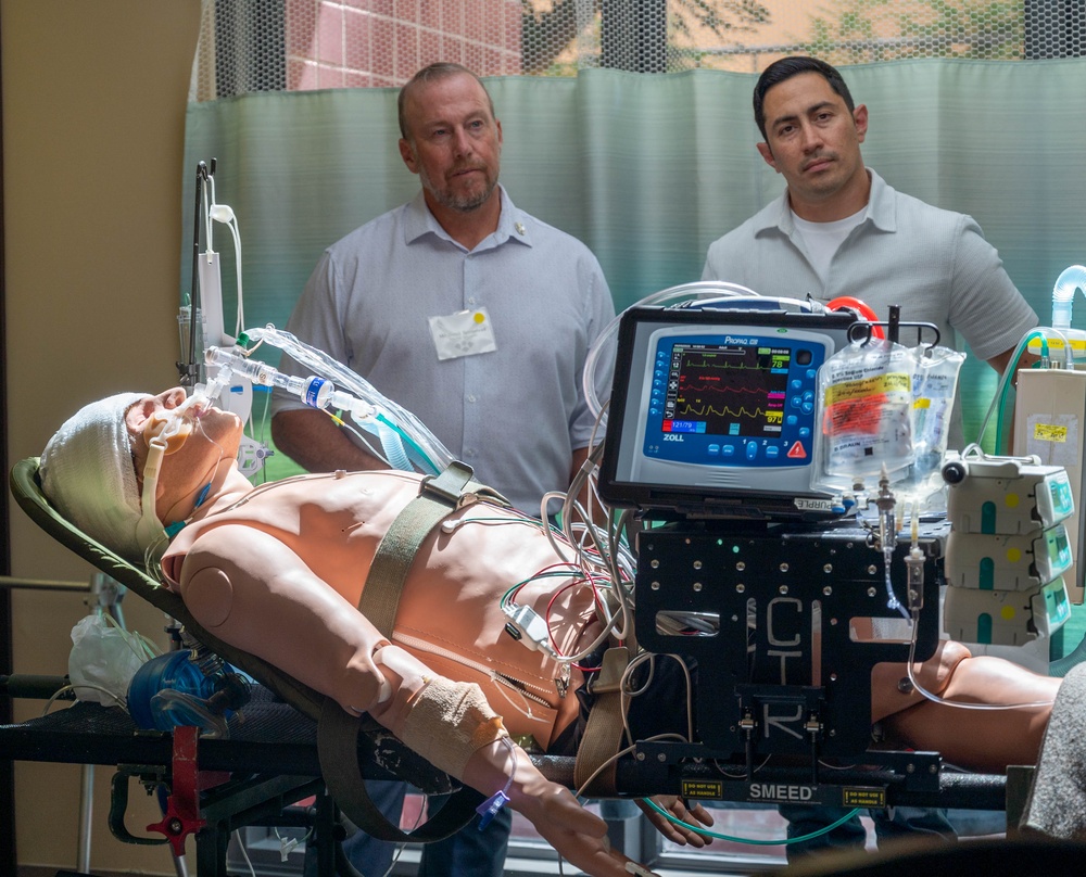 Travis conducts honorary commanders MDG tour