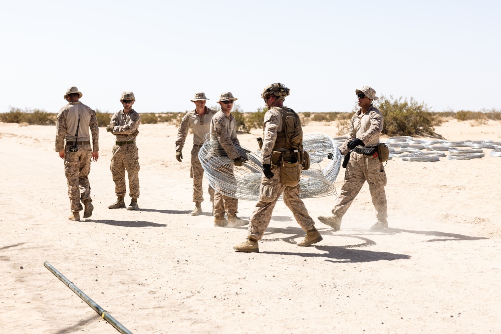 JTF-SB Marines continue barrier reinforcement operations