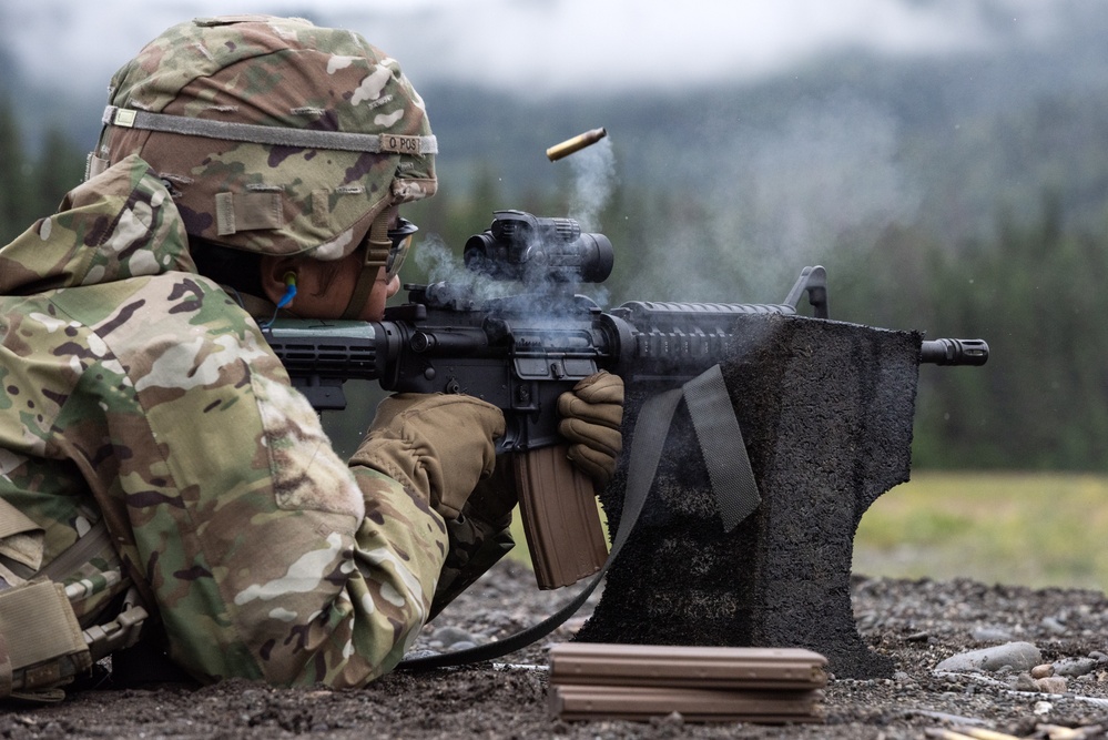 Alaska Army National Guardsmen hone small arms marksmanship