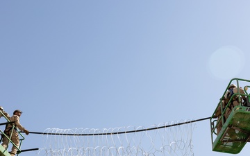 JTF-SB Marines continue barrier reinforcement operations