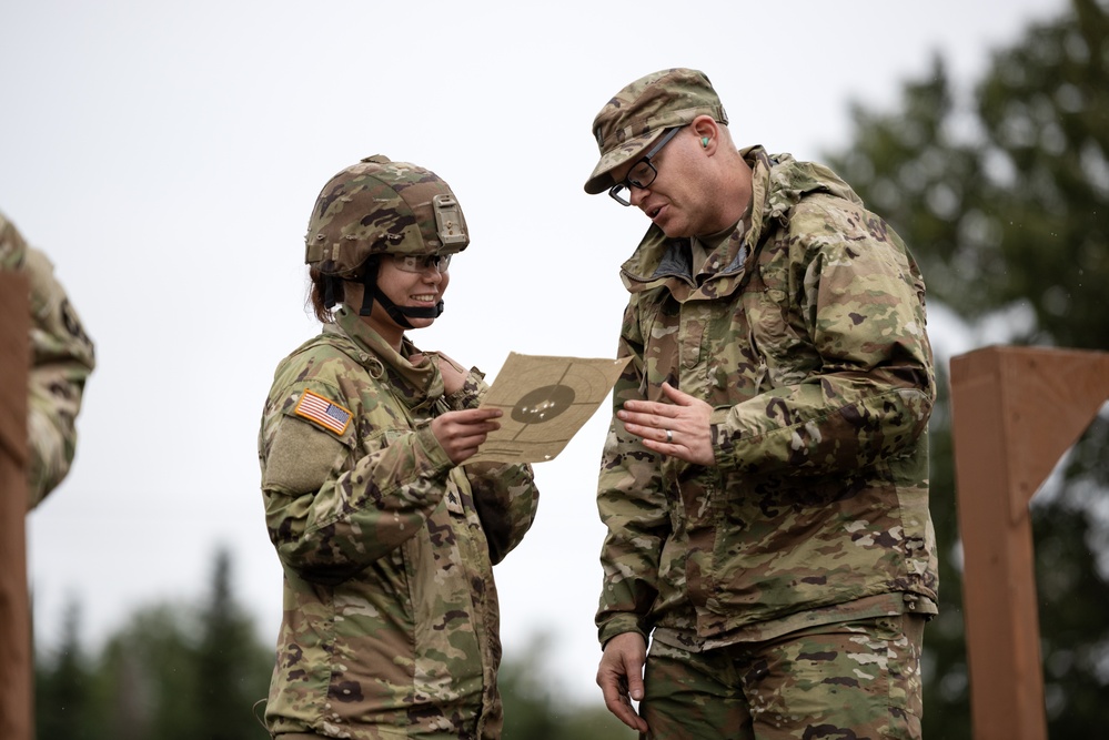 Alaska Army National Guardsmen hone small arms marksmanship