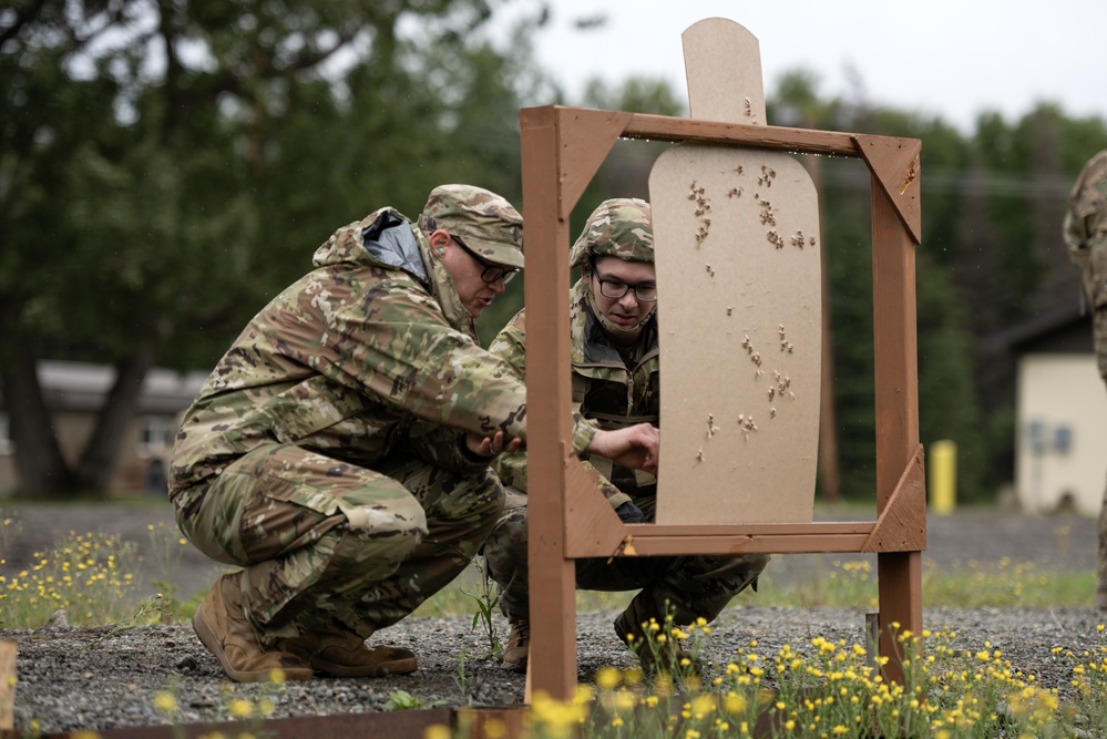 Alaska Army National Guardsmen hone small arms marksmanship