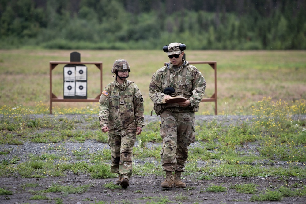Alaska Army National Guardsmen hone small arms marksmanship