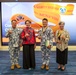 Cmdr. Michael John Encina Padua awarded the DKI APCSS Fellows Project Laulima lanyard