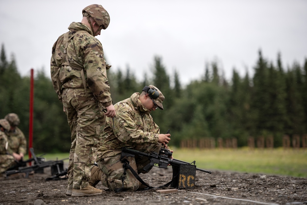 Alaska Army National Guardsmen hone small arms marksmanship