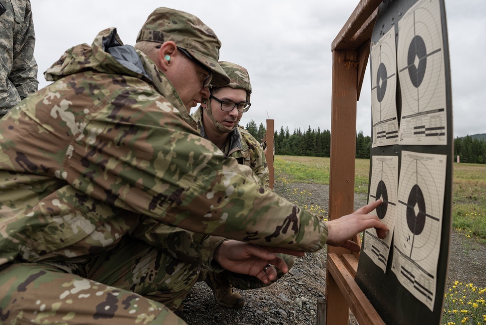 Alaska Army National Guardsmen hone small arms marksmanship