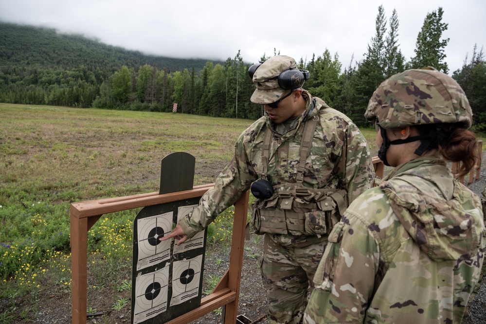 Alaska Army National Guardsmen hone small arms marksmanship