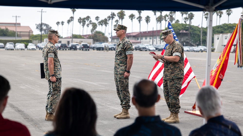 11th MEU Marine is Frocked to Master Gunnery Sergeant