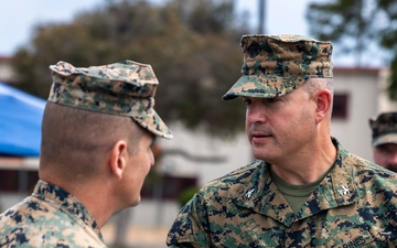 11th MEU Marine is Frocked to Master Gunnery Sergeant