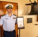 U.S. Coast Guard Chief Warrant Officer Colin Hopkins promotion ceremony on the Queen Mary