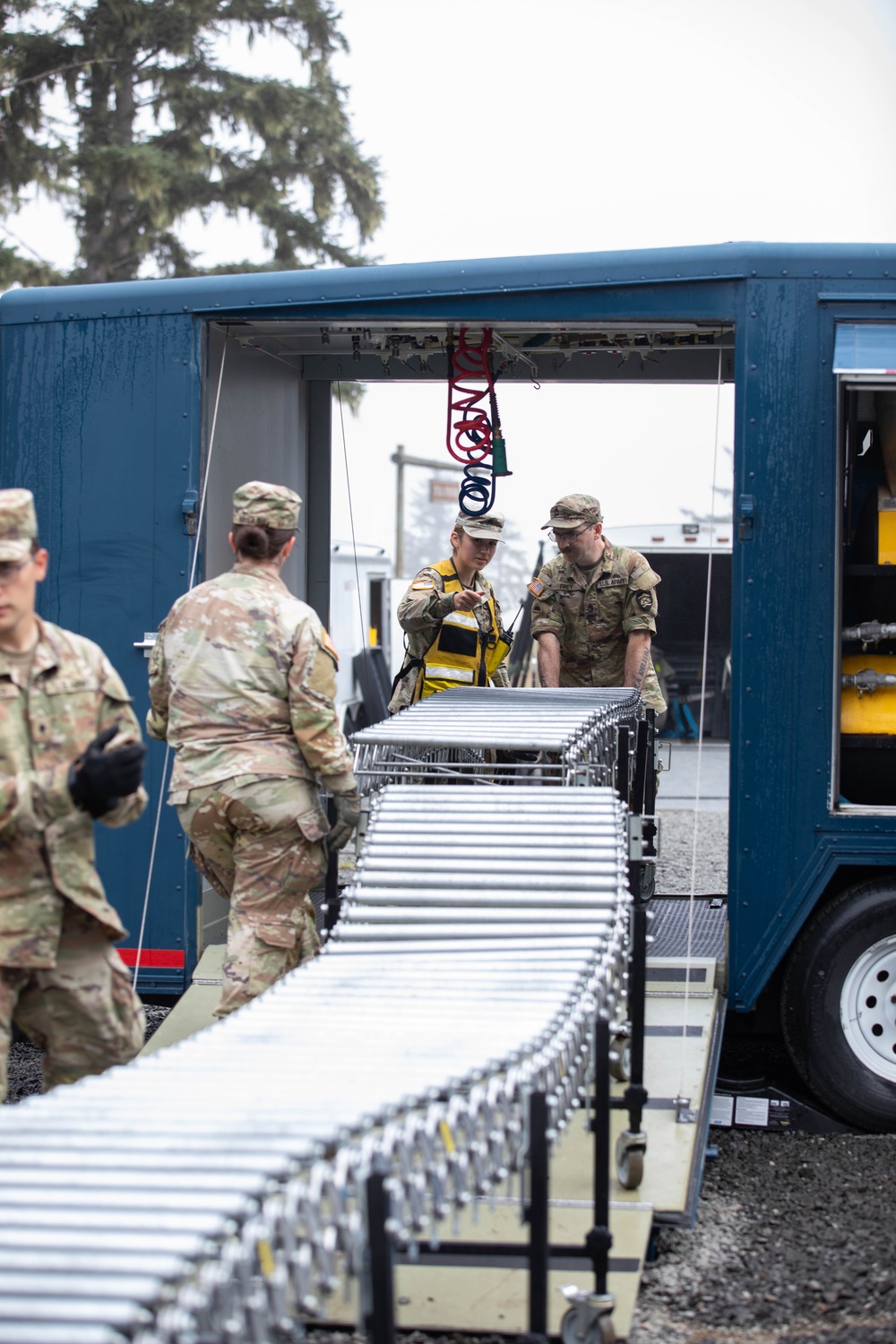 821st Troop Command Battalion CERFP exercise at Camp Rilea
