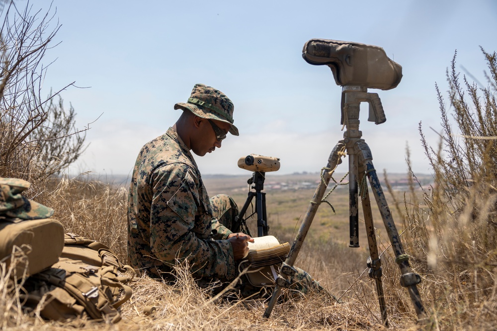 U.S. Marines participate in Ground Reconnaissance and Surveillance Course