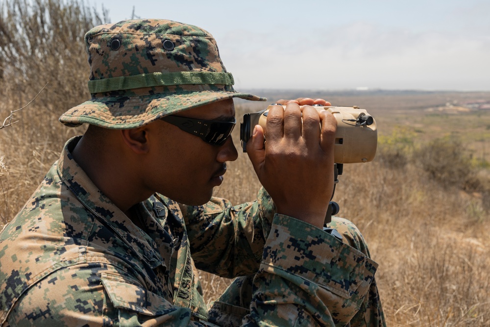 U.S. Marines participate in Ground Reconnaissance and Surveillance Course