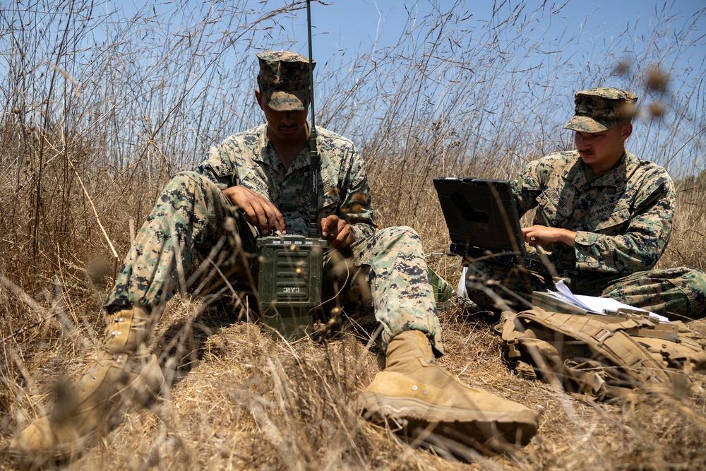 U.S. Marines participate in Ground Reconnaissance and Surveillance Course