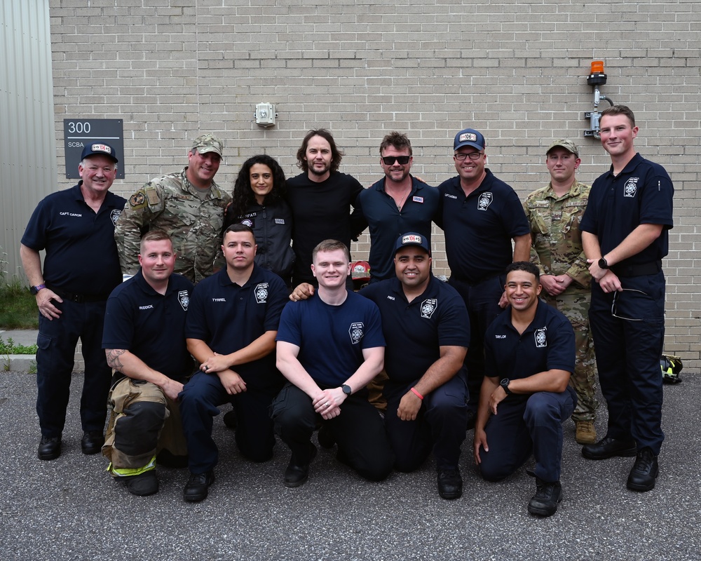 Actor Taylor Kitsch Honored by Medal of Honor Society While Visiting NY Air Guard’s 106th Rescue Wing