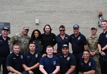 Actor Taylor Kitsch Honored by Medal of Honor Society While Visiting NY Air Guard’s 106th Rescue Wing