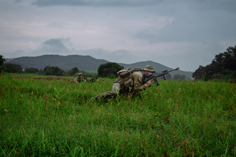New Zealand Defence Force trains alongside 1-38 Infantry during situational exercise in Republic of Korea
