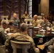 Candid conversations over coffee at Commander Leadership Course