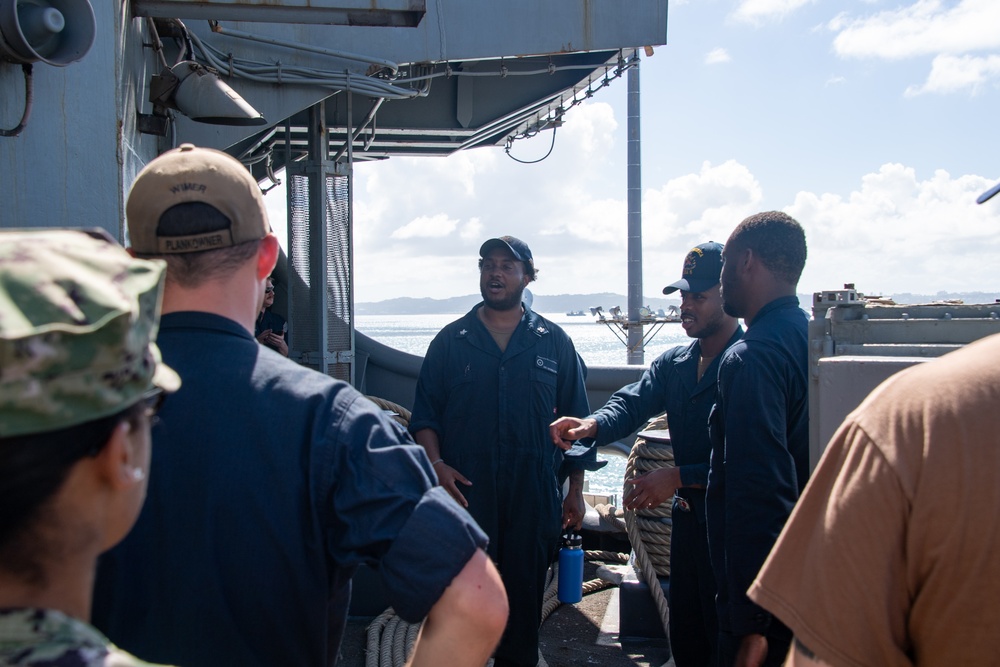 USS America (LHA 6) Departs Okinawa