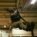 EODMU 5 Sailors Conduct Fast Rope Drills