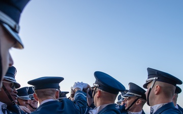 Air Force Drill Team reenlistment at The Royal Edinburgh Military Tattoo
