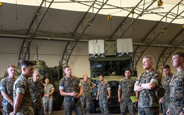 3d MLR Gets Visited by Maj. Gen. Mowery to Showcase Equipment
