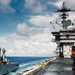 George Washington Sailors Conduct Replenishment-at-Sea with Alan Shepard